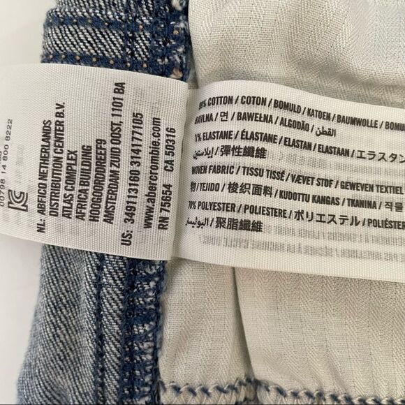 Hollister ~ High Rise Denim Shorts ~ size 27 - Picture 4 of 7